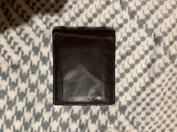 Portafoglio navigare vera pelle