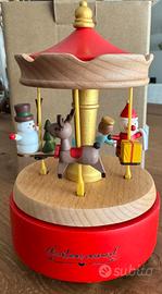 Carillon giostra natalizia  NUOVO