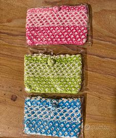 Mini Pochette Artigianali all'Uncinetto