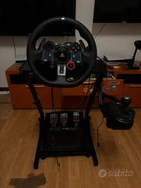 logitech g29 cambio e postazione