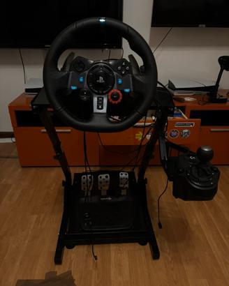 logitech g29 cambio e postazione