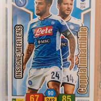 Carta Coppia Imbattibile Napoli Insigne/Mertens