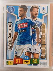 Carta Coppia Imbattibile Napoli Insigne/Mertens