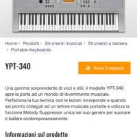 Tastiera Yamaha YPT-340