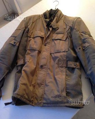 Giubbotto uomo da moto con protezioni