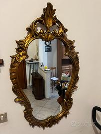 Specchio barocco legno