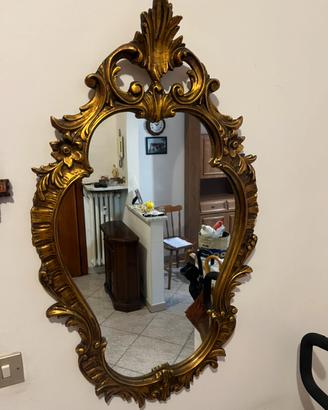 Specchio barocco legno