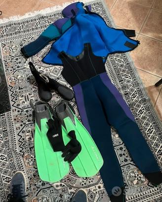 Muta donna 5 mm taglia 42 s/m completa seac