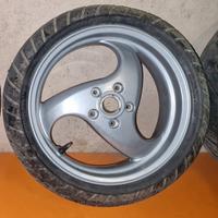 Cerchi gommati per piaggio / gilera da 13