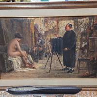 Anselmo Barchi – Olio su tela 80×50 cm