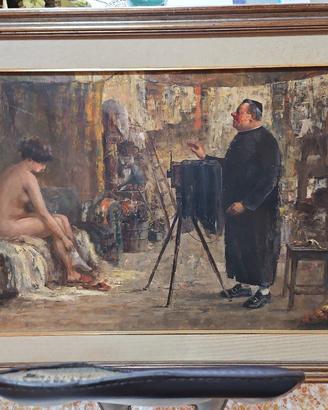 Anselmo Barchi – Olio su tela 80×50 cm