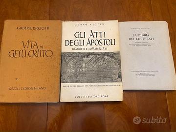 Libri (sono 3) di Giuseppe Ricciotti