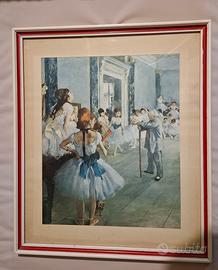 Quadro Egar Degas  La Classe di Danza