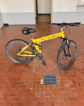 Bici MTB bi-ammortizzata pieghevole