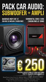 Subwoofer BassFace Indy Evo 12 + Box (1500W RMS)