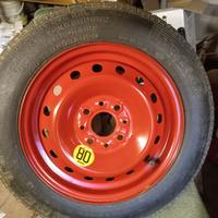 Ruotino di scorta 135/80 B13 78P – cerchio 13"