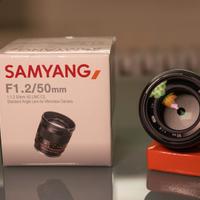 Samyang 50mm MF AS UMC CS f/1.2 (CANON EF-M)