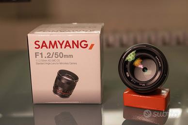 Samyang 50mm MF AS UMC CS f/1.2 (CANON EF-M)