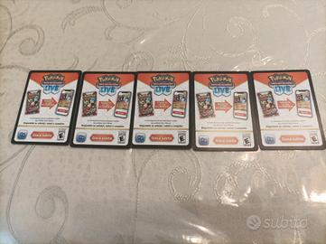 5 codici pokemon avventure insieme