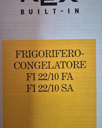 Frigorifero - Congelatore da incasso