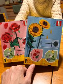 Lego rose + girasoli