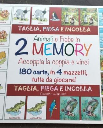 gioco memory da ritagliare 