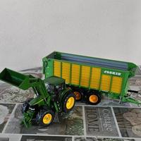 modellino Jhon Deere e della Joskin 