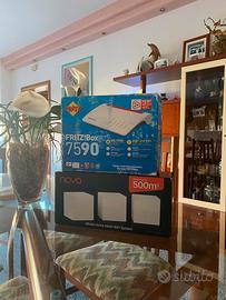 LOTTO FRITZBOX 7590 + 3 MESH TENDA NOVA