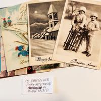 LOTTO 350 Cartoline Paesaggistiche Augurali Florea