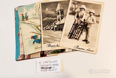 LOTTO 350 Cartoline Paesaggistiche Augurali Florea