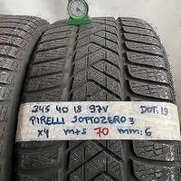 Gomme Usate Varie Marche 245 40 18 - 80% Invernali