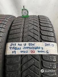 Gomme Usate Varie Marche 245 40 18 - 80% Invernali