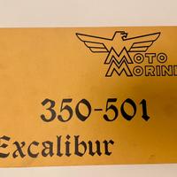 Libretto uso e manutenzione Moto Morini Excalibur