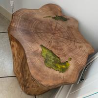 Tronco con dettagli in resina