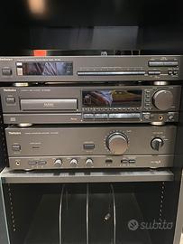Technics impianto stereo hifi