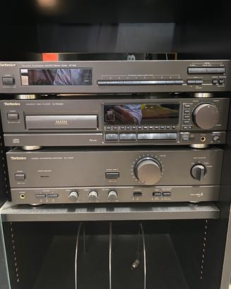 Technics impianto stereo hifi