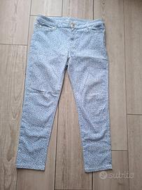 Pantaloni Michael Kors Donna Taglia M Azzurro