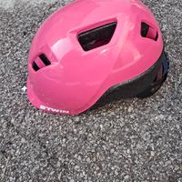 BTWIN Casco bici bambina rosa. Taglia XS