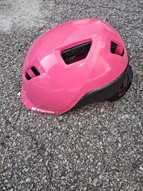 BTWIN Casco bici bambina rosa. Taglia XS