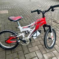 Bici bimbo 4-8 anni ammortizzata
