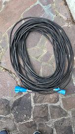 PROLUNGA ELETTRICA INDUSTRIALE 32A MONOFASE 50M