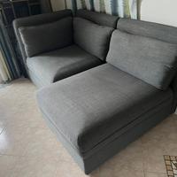 Divano due posti maxi seduta