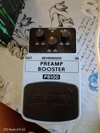 Pedale preamplificatore booster