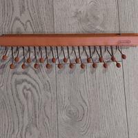 Portacravatte/portacinture in legno Valdomo 