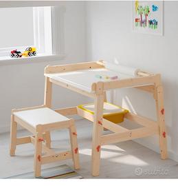 IKEA – SCRIVANIA, PANCA, PORTA-LIBRI E CONTENITORI