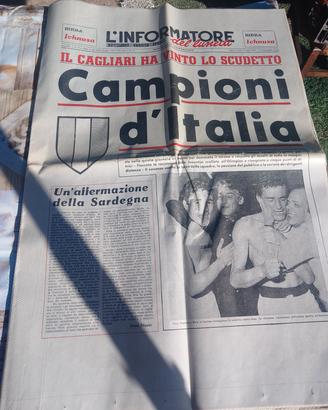Ristampa storico scudetto 69/ 70 