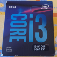 Processore intel i3 9100F