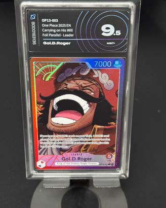 One piece Gol d Roger Aigrading 9.5 Mint - OP 13