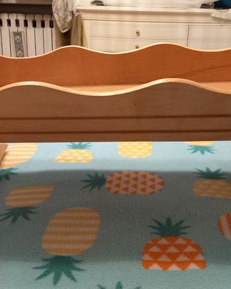 Culla legno per bambole