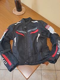giubbino moto taglia M con protezioni